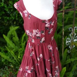 Xhilaration floral fit and flare sundress medium